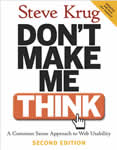 Boek cover - Don't make me think